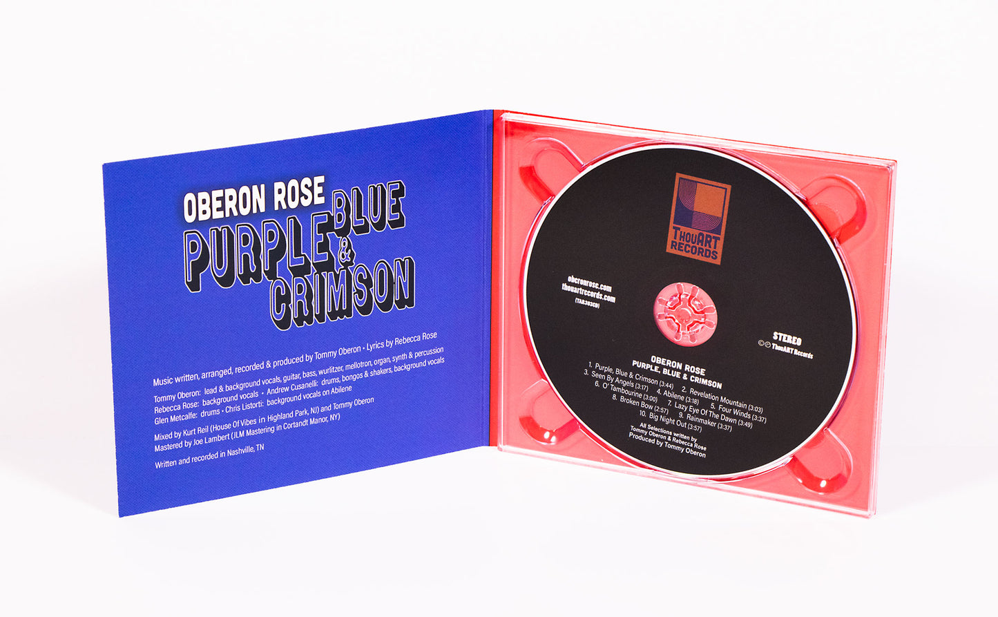 Purple, Blue & Crimson (CD)